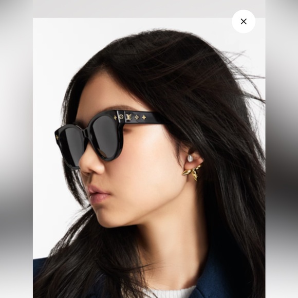 Authentic Louis Vuitton My Monogram Cat Eye Sunglasses Z1526W amazing! - Picture 13 of 16